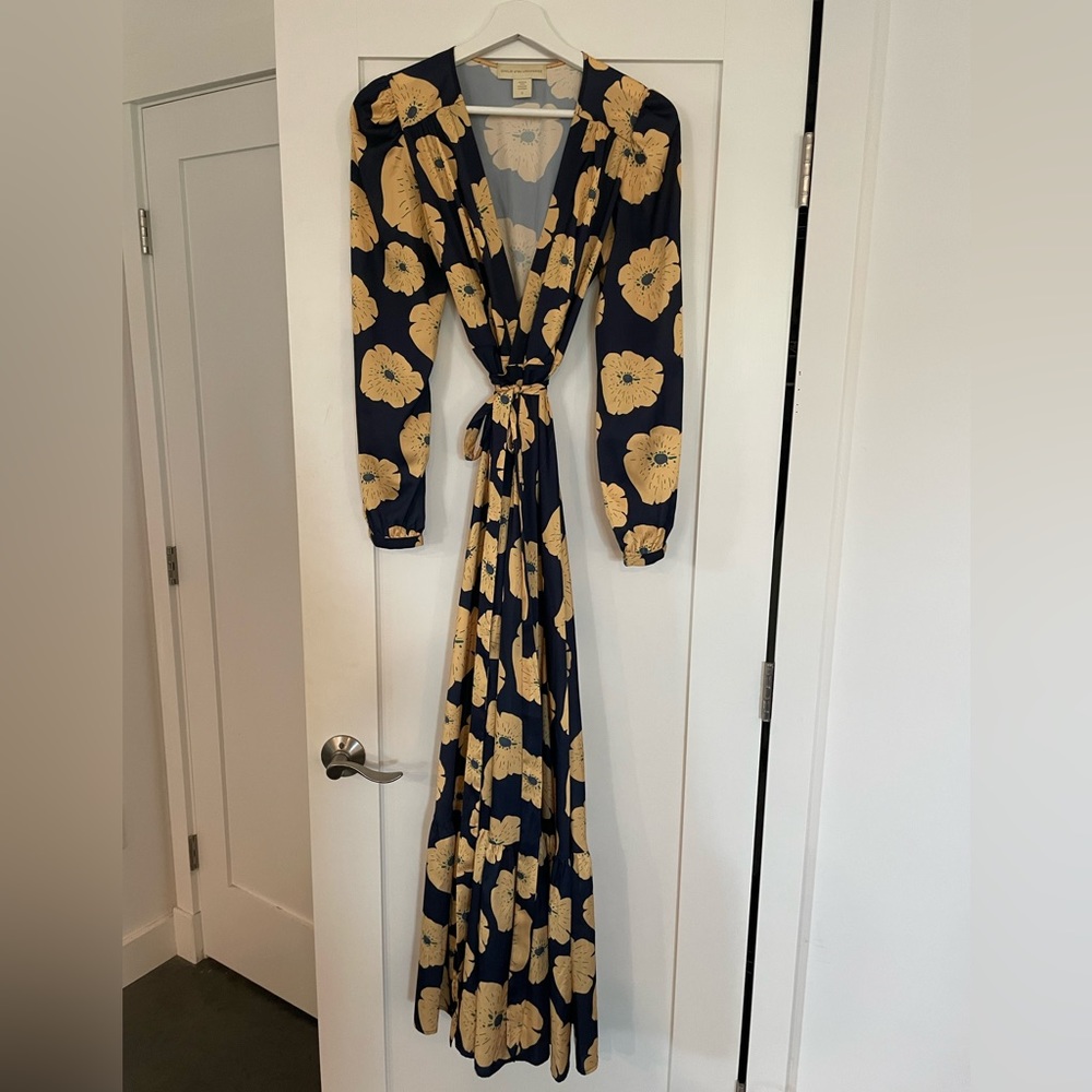 Child of The Universe Floral Wrap Dress - Anthropologie